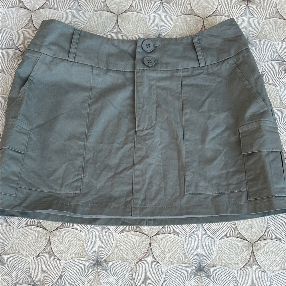 Princess Polly Gray Mini Skirt